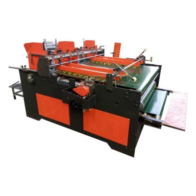 Double Sheets Corrugated Cardboard Gluing Pasting Machine