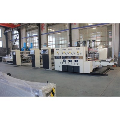 Full Automatic High Speed Flexo Printing Slotting Die-Cutting Link Line